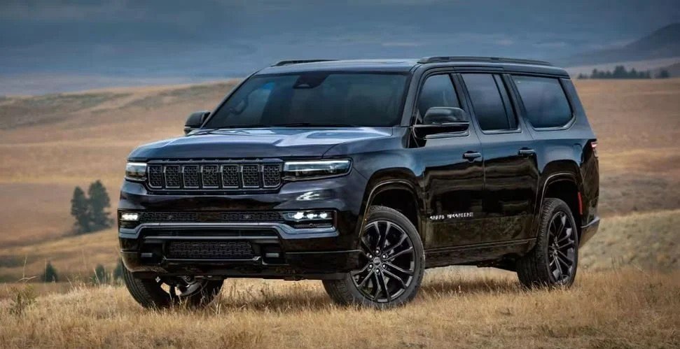 Black Jeep Grand Wagoneer — executive SUV